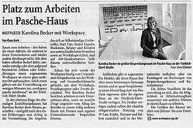 Artikel der Westdeutschen Zeitung